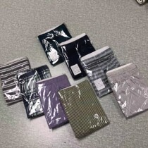 Knitted silk mens boxer shorts color random private items non-refundable