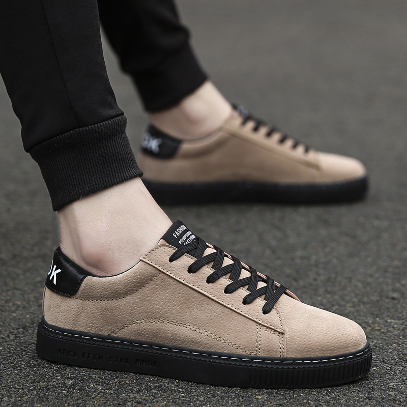 Hong Kong Tide Card Spring Summer New Korean Version Fashion Men's Shoes 100 Hitch Plate Shoes Sports Casual Breathable Deodorant Sail Cloth Shoes