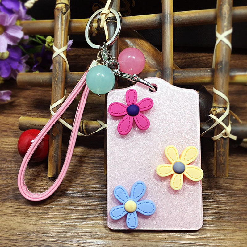 Couple bus card set key chain student meal card set subway entrance guard card set campus card set