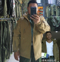 Wolf special forces Wu Jing with the same stormtrooper shark skin soft shell outdoor windproof warm collar