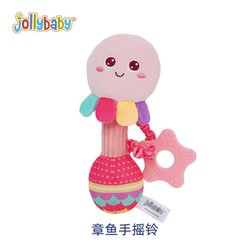 【5猫卡】jollybaby宝宝手摇铃抓握玩具