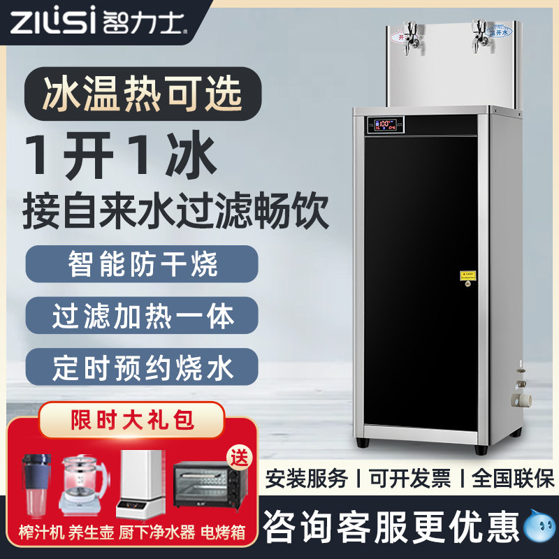 Water Purifier Commercial Filtration Heating Integrated Water Boiler Factory Workshop Gym Large Capacity Straight Water Dispenser Ice Heat