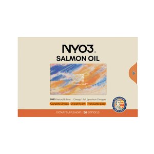 自营NYO3挪威97%高纯三文鱼油深海鱼油成人30粒omega3胶囊