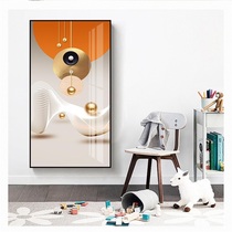 Beauty salon corridor aisle porch decoration hanging painting health museum club mural plastic surgery hospital background wall crystal porcelain painting