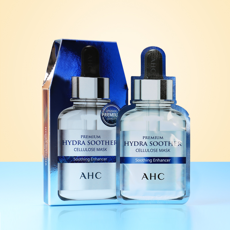 Korea AHC 3rd Generation B5 Hyaluronic Acid Amino Acid Honey Propolis Mask Hydrating Moisturizing Ampoule Essence Box