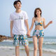 Couple Swimsuit 2024 New Water Park Bikini ຊຸດລອຍນ້ໍາສາມຊິ້ນສໍາລັບແມ່ຍິງ Internet Celebrity Style Covering Swimming Pants for Men