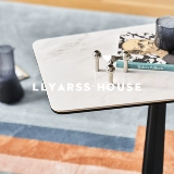 Llyarss Lias/Bian Ji Ji Ji/Итальянский минималистский/квадратный/керамическая каменная тарелка C -обработка/KD