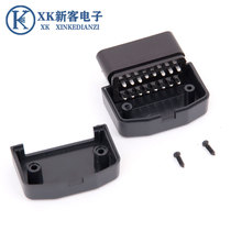 Wholesale obd connector OBD2 male head DIY assembled plug adapter shell 16 pin male head screw