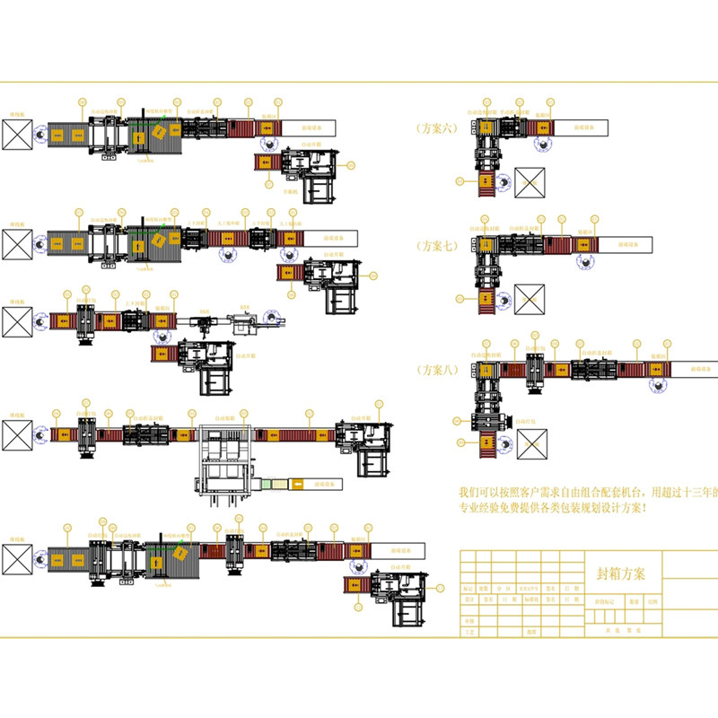 Professional Custom Dingding to fully automatic unmanned sealing box packing navigation road guide inlaid map case