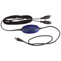 M-AUDIO Uno USB to MIDI interface device keyboard computer connection cable indicator light display