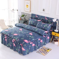 Váy ngủ cotton bốn mảnh trải giường cotton trải giường năm mảnh Simmons trải giường 1.2 / 1.5 / 1.8 / 2.0 	chân váy giường