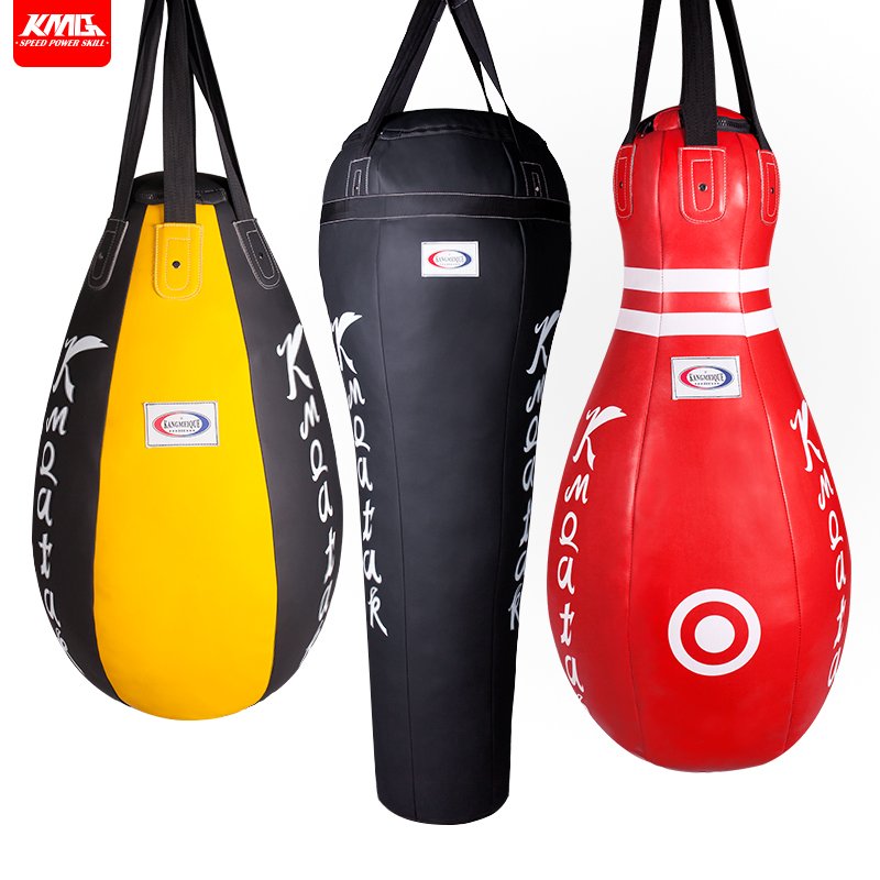 Boxing sandbag microfiber leather vertical hanging boxing sandbag professional sanda sandbag adult solid sandbag boxing