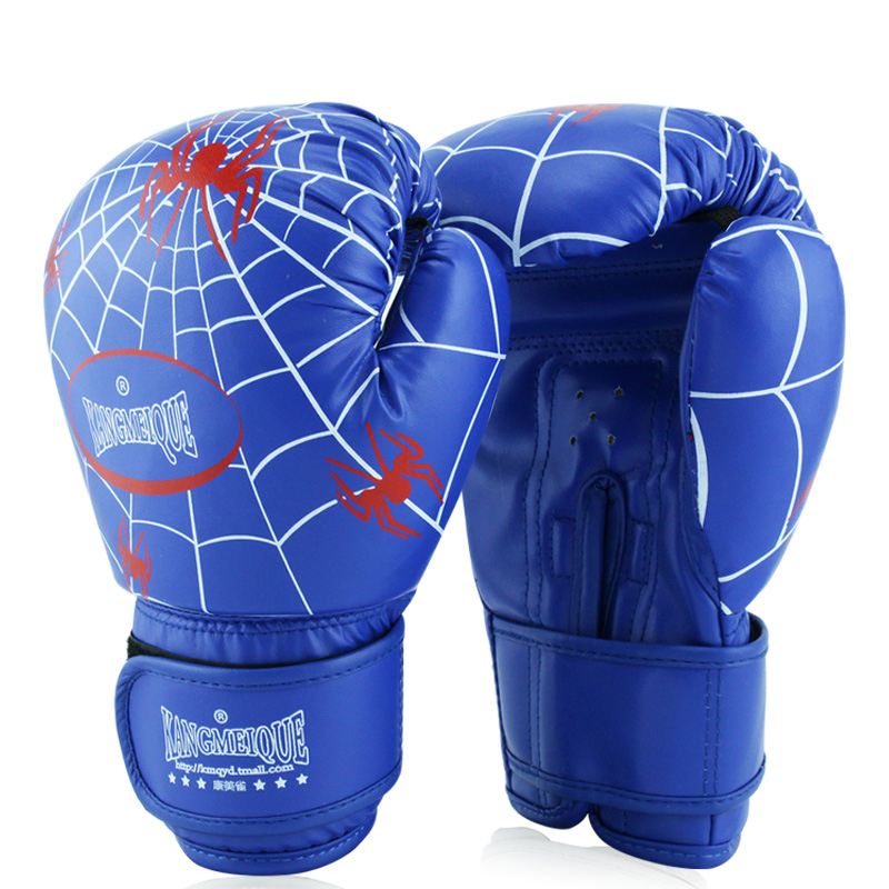 Kang Meiqi Children's boxing gloves Boys ' suit boxing gloves Junior Boxing Muay Thai Sanda boxing gloves Sandbag gloves