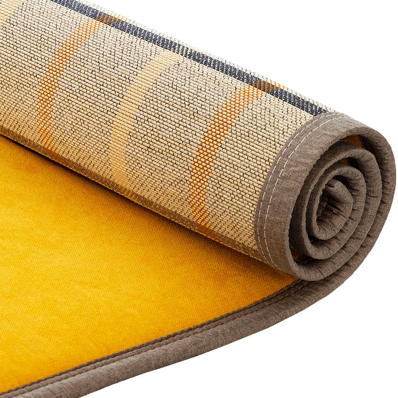 Custom-made bay window cushion window sill cushion 2022 new balcony bedroom lattice mat double-sided tatami cushion summer