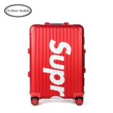 Чемодан, универсальная красная вместительная и большая коробка для путешествий, 28 дюймов