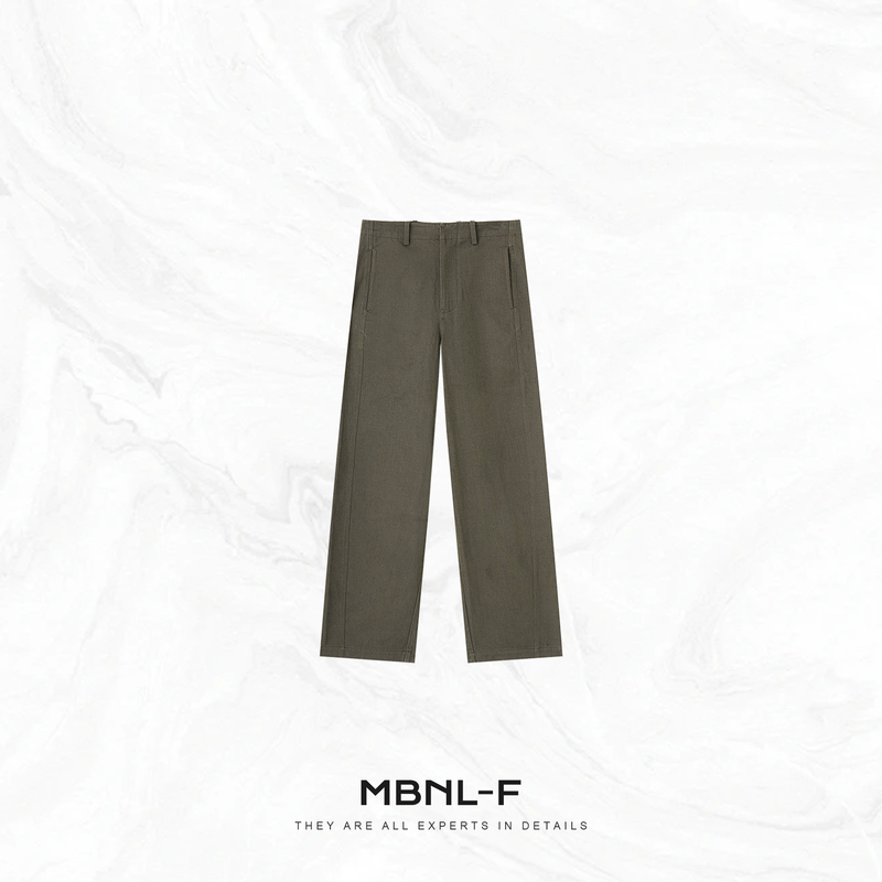 Mbnl-F Qin Lei Women's Clothing "Hions Dark Tone" Tencel Cotton Blend Wide-Leg Pants Xm-Xkz9711 Mbnl-F Qin Lei Women's Clothing "Hions Dark Tone" Tencel Cotton Blend Wide-Leg Pants Xm-Xkz9711