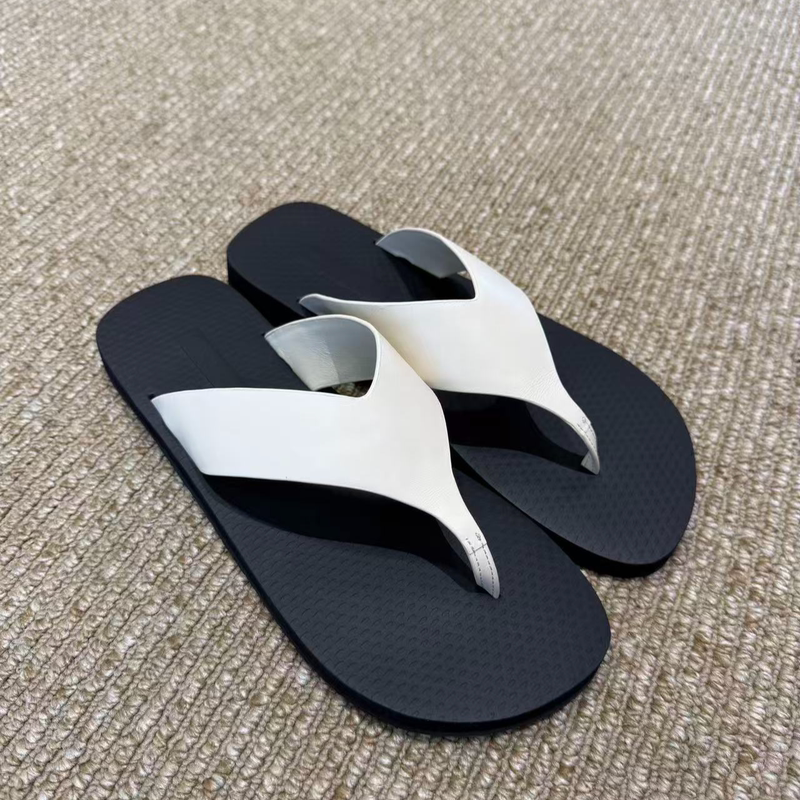 Mbnl-F Qin Lei Women's Fashion "V-Shaped Clip" Niche Summer Versatile High-End Slippers Xm-Xxz7565