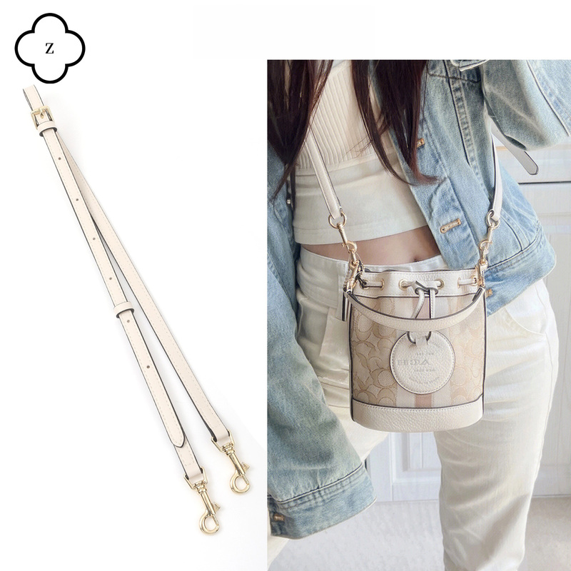 Adjustable Replacement Shoulder Strap for Coach Mini Bucket Bag, Suitable for Crossbody Use, with Music Score Design