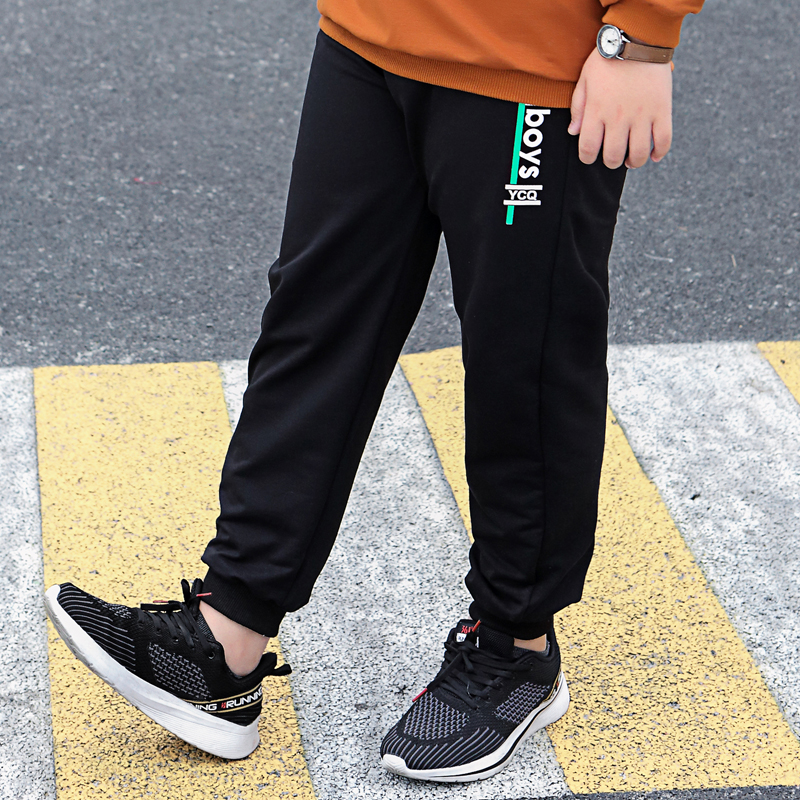 chàng trai béo quần chàng trai béo sweatpants kích thước lớn cộng với chất béo tăng 15 chất béo childrens trẻ em vừa quần áo rộng thùng thình quần 10 tuổi.