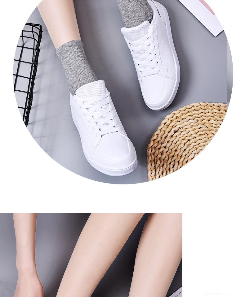 Giày nữ Anta giày nữ Anta2019 hè mới Giày nữ thời trang Giày trắng giày đế xuồng - Dép / giày thường giày tập gym nữ