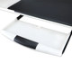 ວົງເລັບແປ້ນພິມຂອງໂຕະຄອມພິວເຕີ ABS ພາດສະຕິກ keyboard bracket desk keyboard drawer ສະຫນັບສະຫນູນ keyboard rail bracket