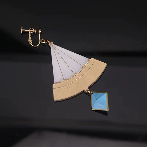 漂流家 Защитный амулет, серьги, акриловые клипсы, косплей