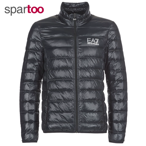 EA7 EMPORIO ARMANI Armani, удерживающий тепло демисезонный пуховик, куртка, облегающий крой