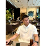 Черная пони, летняя тонкая дышащая футболка polo, с вышивкой, короткий рукав, в американском стиле