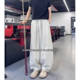 Летние спортивные штаны для отдыха, из хлопка и льна