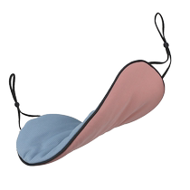 Eye mask sleep shading student lunch break sleep aid light and breathable ice silk ice compress summer sleeping special for girls and men