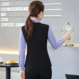 Демисезонная униформа для отеля, жилет для работы подходит для мужчин и женщин, рубашка, комплект