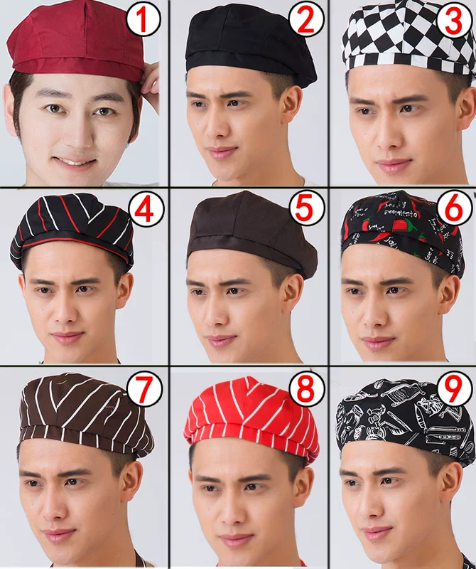 Khách sạn Chef Quần áo bảo hộ lao động dài tay mùa thu và mùa đông Đầu bếp dài tay dày mùa đông đỏ đen bảy tay áo