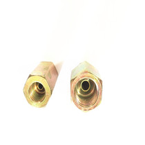 Two-end internal thread 10 to 12 variable-diameter oil pipe head brake iron pipe trachea conversion joint brake copper pipe boutique