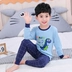 quần áo trẻ em Beibeiyi Bộ Đồ Ngủ Bé Trai Và Bé Gái Bộ Cotton Nguyên Chất Trẻ Em Bộ Đồ Lót Cotton Xuân Thu Trẻ Em Hộ Gia Đình Quần Áo áo trẻ em Phù hợp với trẻ em