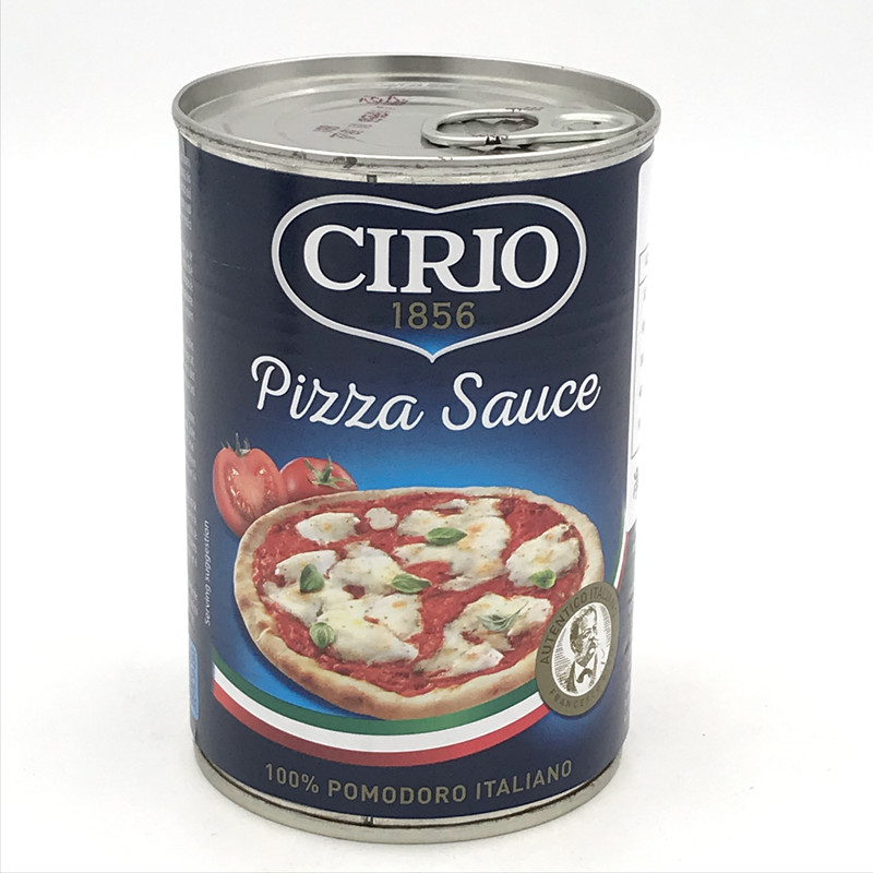 Italian imported spaghetti pizza sauce 400g easy-to-pull cans