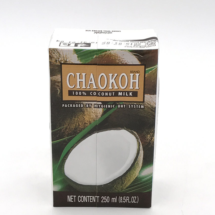 Thai original Imported CHAOKOH Playful Coconut Milk 250ml Coconut Milk Cimidew Baking Raw Material
