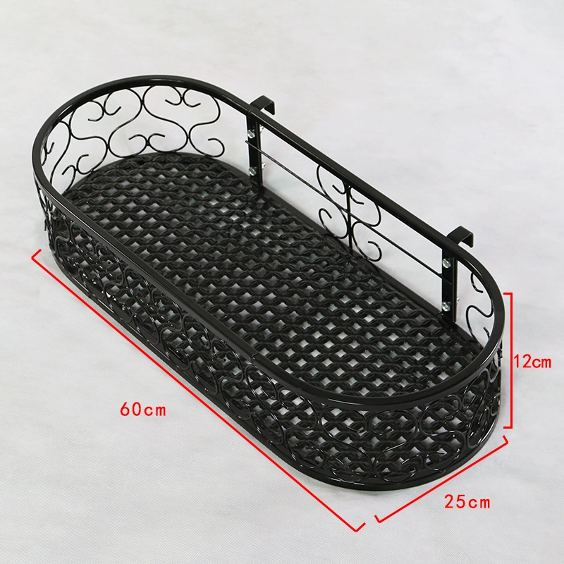 Giá bậu cửa sổ cạnh cửa sổ treo giá hoa ban công giá hoa trong nhà giá treo chậu hoa mọng nước giá treo lan can sắt rèn móc treo kệ cây ban công 