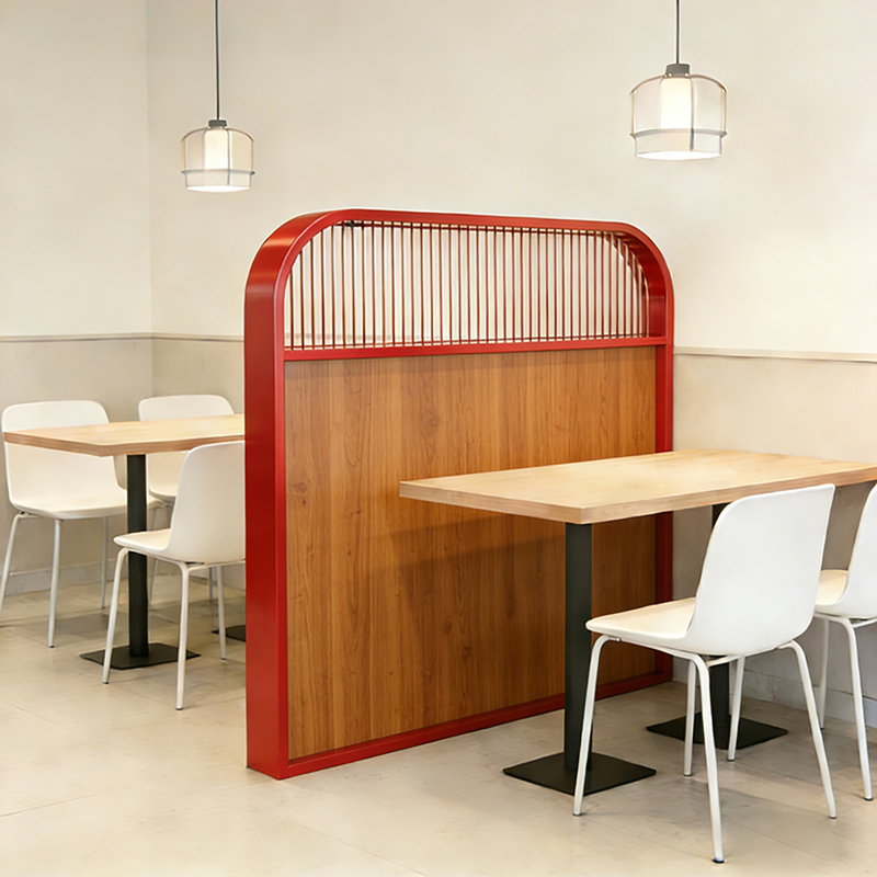 Commercial Restaurant Changhong Glass Low Partition Mountain-Style Corridor Railing Fence Barbecue Shop Snack Shop Screen Partition