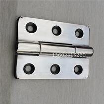 304 Stainless steel industrial hinge Heavy duty hinge thickened hinge hinge Mechanical equipment hinge 100*70*5