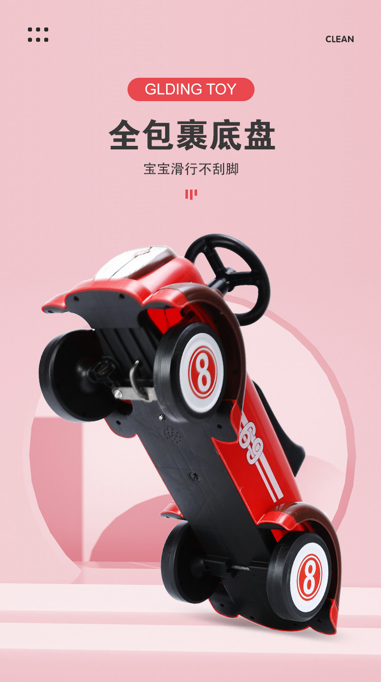 Каталки и педальные автомобили 宝宝滑行车儿童1-2-3岁幼儿周岁礼物溜溜扭扭车婴儿学步车平衡车