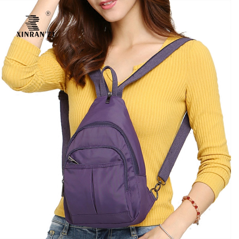 Female mini-small shoulder backpack leisure travel waterproof light single shoulder bag bag bag