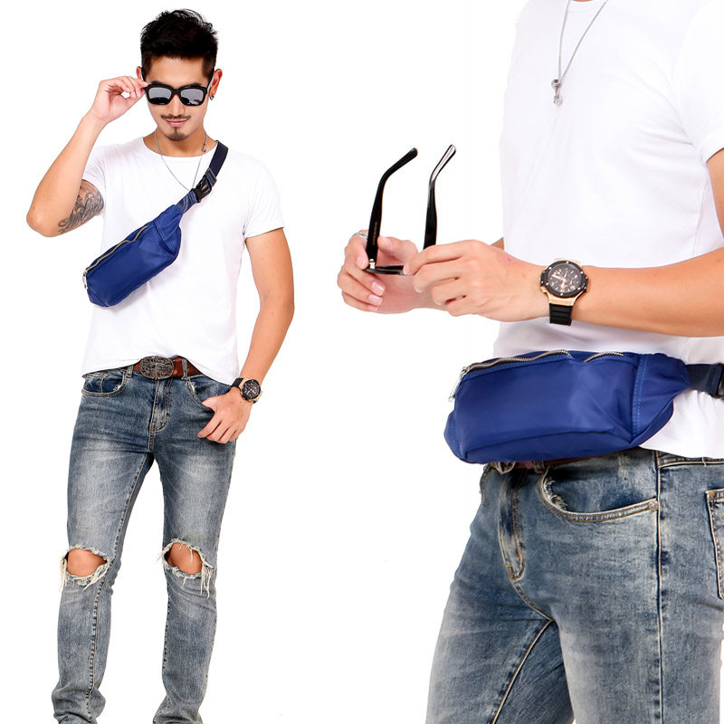 XINRAN'ZJ Water Resistance Light Mini Little Men Travel Handling Mobile Phone Casual Casual Bag Bag