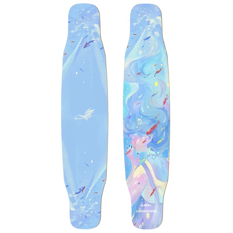 Gappy guppy longboard ván trượt nam và nữ mới bắt đầu để chải đường phố DANCING đối tác khiêu vũ hoa phẳng hiệu quả chi phí - Trượt băng / Trượt / Thể thao mạo hiểm