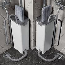Washing machine mop flat hand-free washing home Mop Mop Mop Mop spinning a lazy man mop the ground object net bucket