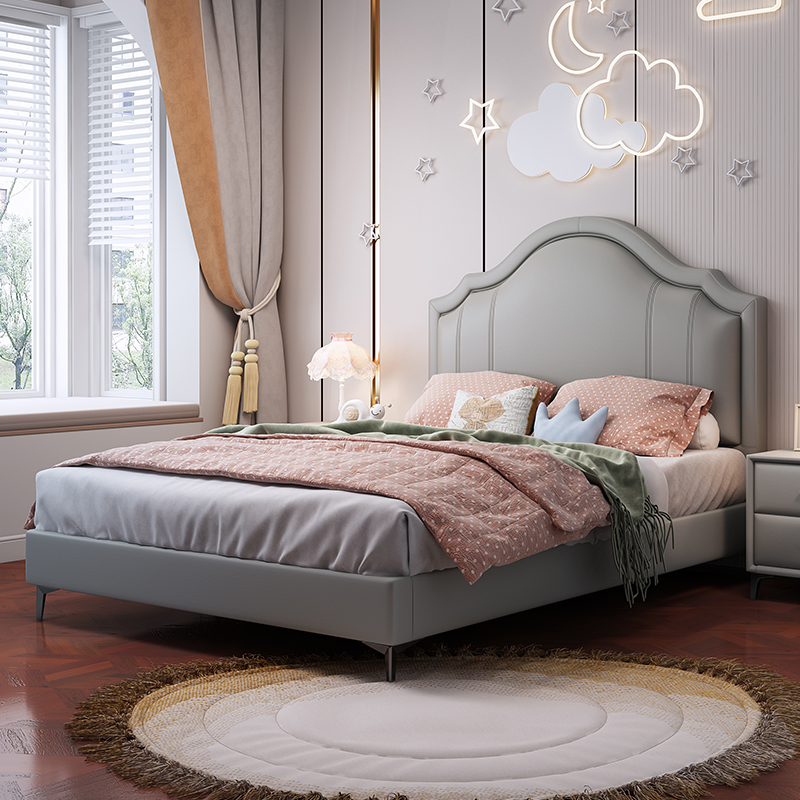 Modern minimal children's bed boys 1 5 m 1 35 m bedroom 1 2 m girls storage bed for boys