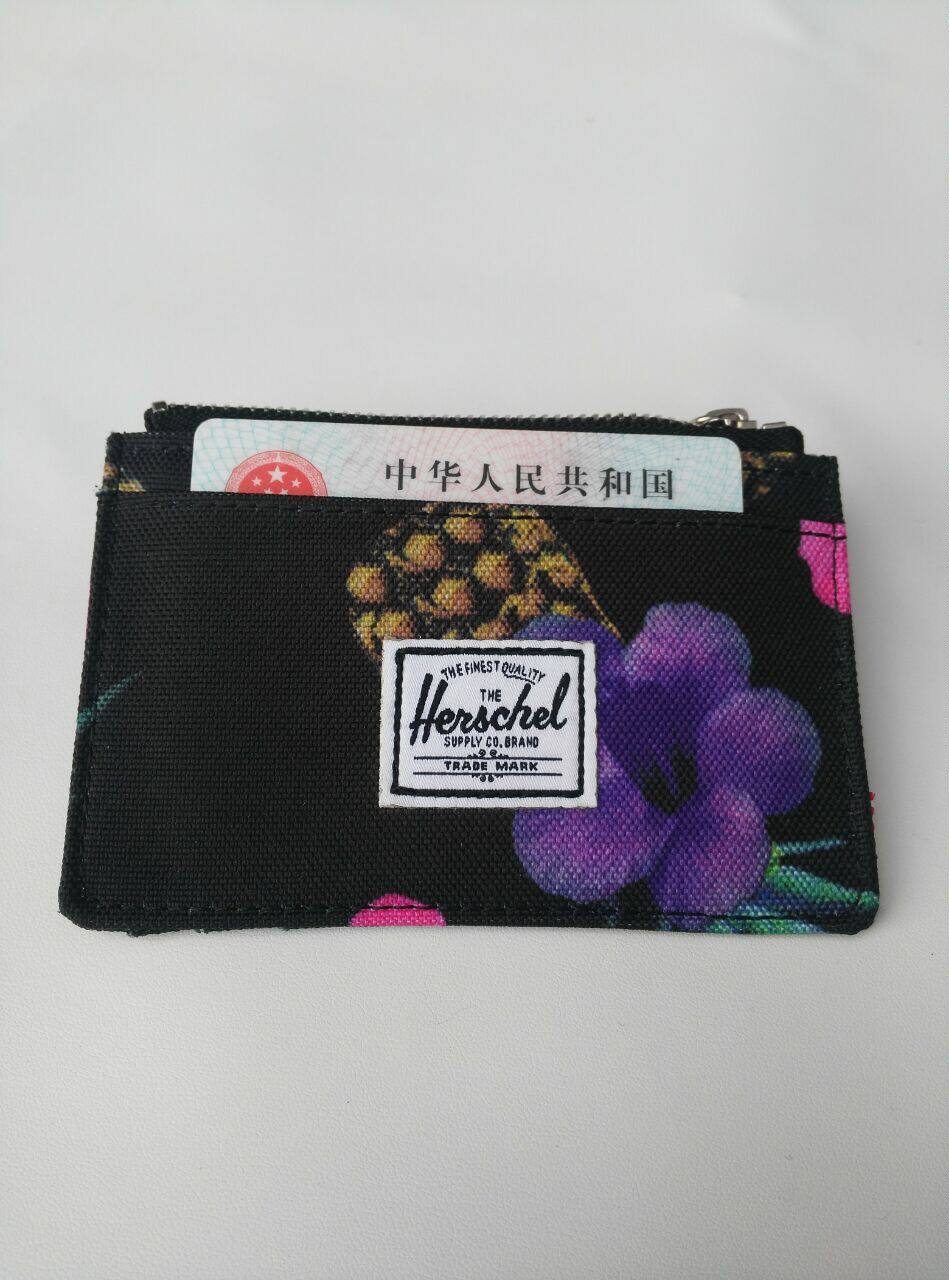 Canvas Card Bag Ultra Slim Multifunction Small Zero Money Bag Coin Bag Bracelet Type Small Card Bag Men And Women Universal Package Bag