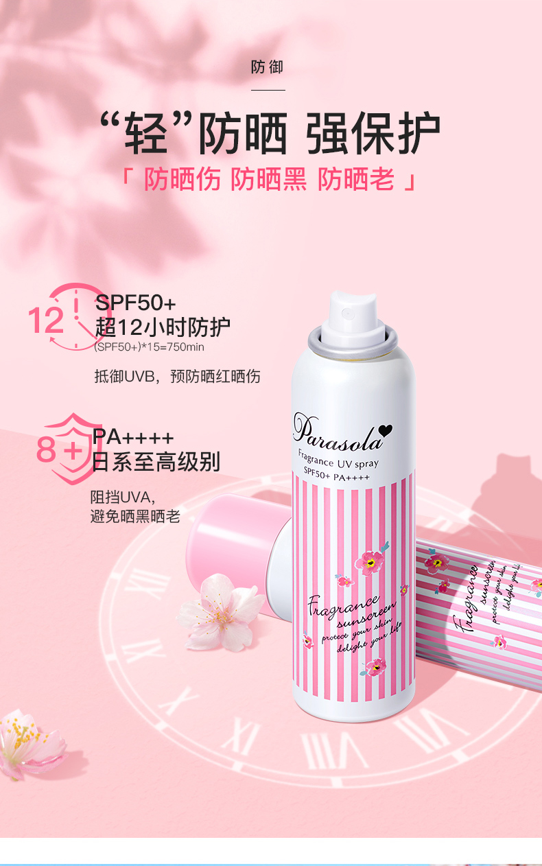 TOP1 日本 naris 防水防晒喷雾 80ml 3秒成膜 补水保湿 图6