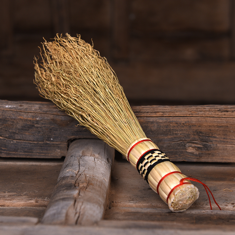 Farm natural fine sorghum seedling pot brushing pot brushing dish brush cleaning brush environmental protection does not hurt the pot