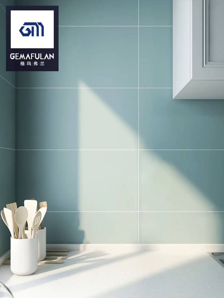 Nordic ins color macaron tile 300x600 all-ceramic interior wall solid color wall brick bathroom kitchen bathroom