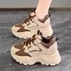 Dad Shoes for Women 2024 New Spring Style, Makes Feet Look Smaller, Lightweight Sneakers, Thick Sole, Height-Increasing, Popular Street Style for Petite People